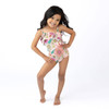 Shade Critters Swimsuit Retro Blossom Girls Ruffle Front One Piece Swimsuit 2-10