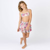 Shade Critters Swimsuit Retro Blossom Girls Smocked Ruffle Active Skirt 3-14