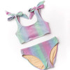 Detail of Ocean Ombre Girls Shimmer Bunny Tie Bikini 4-14