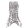 Shade Critters Silver Girls Sequin Mermaid Tail Cover Up 3-10