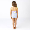 Shade Critters Alternative View of Swimsuit Light Blue Girls Smocked Waist Active Shorts 3-14