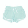 Mint Terry Girls Drawstring Shorts 3-14