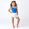 Shade Critters Swimsuit White Girls Pleated Active Skirt  3-14