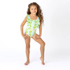 Shade Critters Swimsuit Citrus Grove Girls Ruffle Shoulder One Piece Swimsuit 6m-6