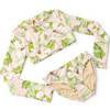 Children's Swimwear by  Shade Critters Hibiscus Botanical Pink Girls Cropped Rashguard Swimsuit Set 4t-14