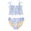 Shade Critters Tropical Blues Smocked Two Piece Swimsuit 4t-14