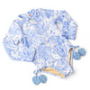 Children's Swimwear by  Shade Critters Tropical Blues Girls Long Sleeve One Piece Swimsuit 6m-10