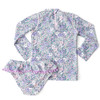 Detail of Shade Critters Flower Power Purple Rashguard Swimsuit Set 6m-6