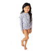 Kids Swim suit by Shade Critters Flower Power Purple Rashguard Swimsuit Set 6m-6