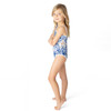 Kids Swim Brand Shade Critters Tiki Tides Girls Daisy Cut Out One Piece Swimsuit 2t-10