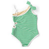 Cute Swimwear by Shade Critters Green Stripe Girls Ribbed Daisy Cut Out One Piece Swimsuit 2t-10 Cute Swimwear by Shade Critters Green Stripe Girls Ribbed Daisy Cut Out One Piece Swimsuit 2t-10