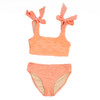 Shade Critters Coral Girls Ruffle Two Piece Swimsuit 4t-14