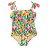 Shade Critters Fruit Punch Girls Smocked One Piece Swimsuit 6m-10