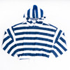 Shade Critters Navy Stripe Girls Terry Hoodie 3t-14