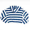 Best Kids Swimwear Brand Shade Critters Navy Stripe Girls Terry Hoodie 3t-14