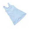 Girls light blue active dress with soft stretch fabric and breathable design, stylish kids activewear.