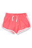 terry shorts-coral