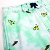 Toddler Boys - Mint Tie Dye with Embroidered Snorkels & Jet Skis - 4 Way Stretch Swim Trunks Toddler Boys - Mint Tie Dye with Embroidered Snorkels & Jet Skis - 4 Way Stretch Swim Trunks