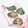 picture of SG01B-160 -full sequin 1 shoulder - pink palm