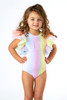 picture of SG01C-172 -tulle sleeve 1pc - sherbert rainbow unicorn