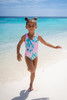 Shade Critters Cute Preppy Tie Dye One Piece Fringe Back Girls (6m to 18m only)
