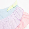 Shade Critters Swimsuit Tiered Ruffle Active Skirt Girls 3-14 Seersucker Colorblock