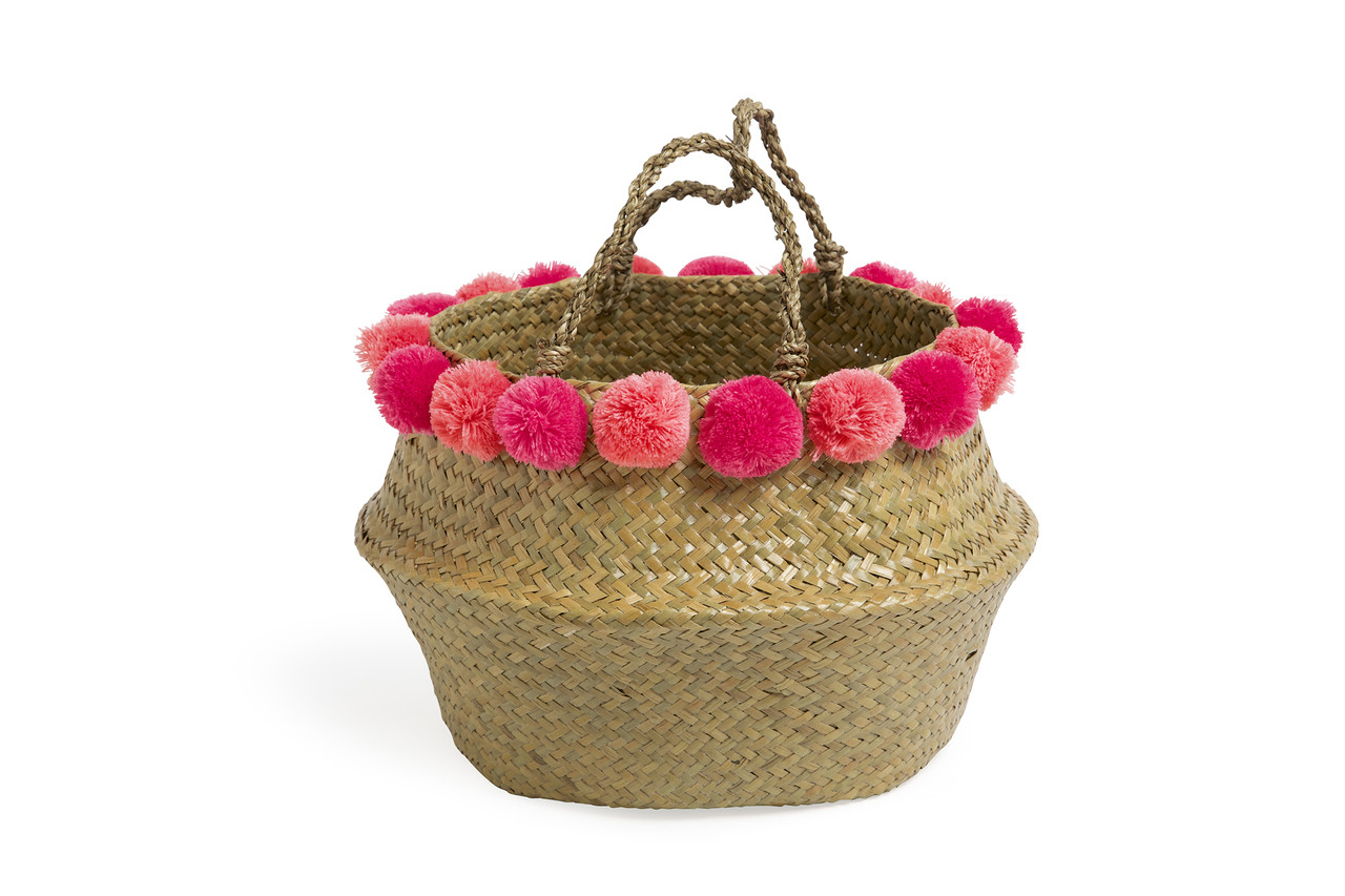 pom pom beach tote