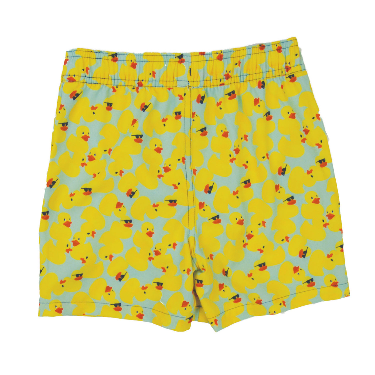 Ditsy Ducks Boys 4 Way Stretch Swim Trunk 6m-24m - Shade Critters