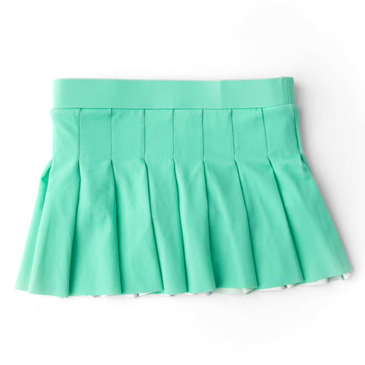 Green Girls Pleated Active Skirt 3t-14 - Shade Critters