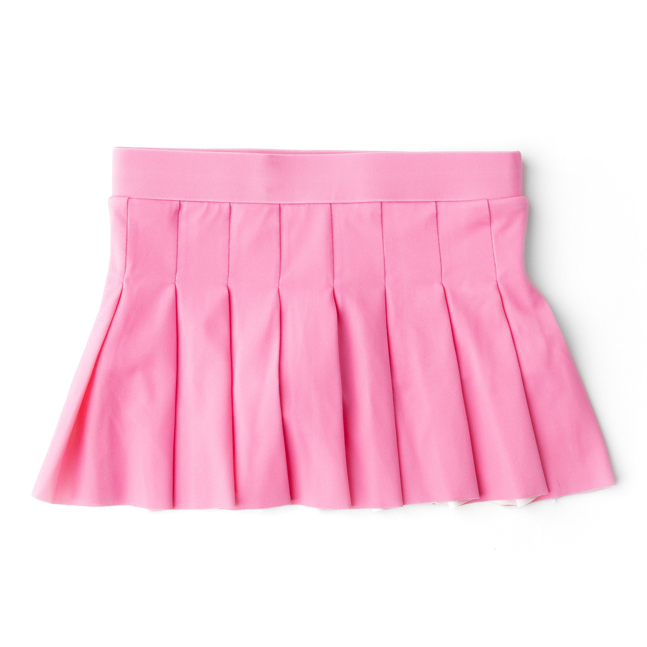 Hot Pink Girls Pleated Active Skirt 3t-14 - Shade Critters