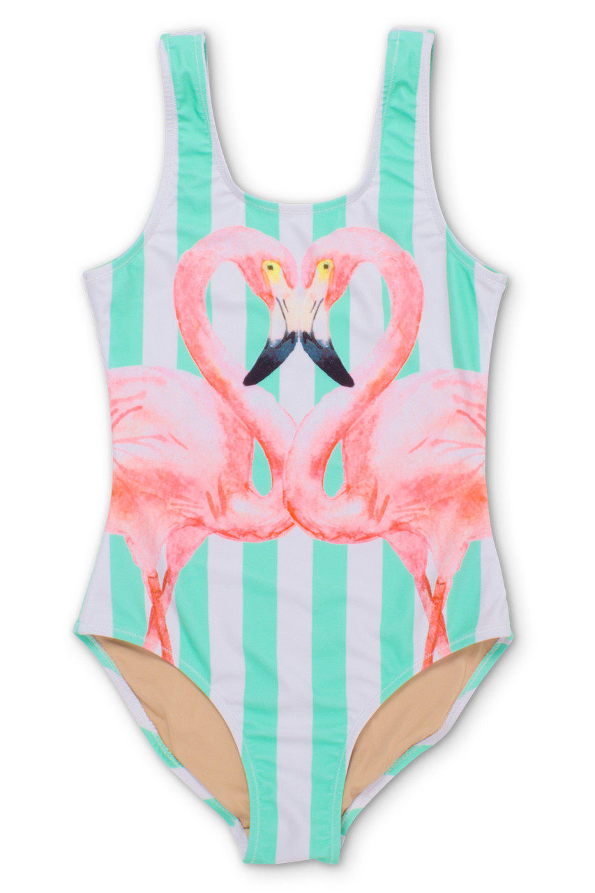 shade critters flamingo swimsuit