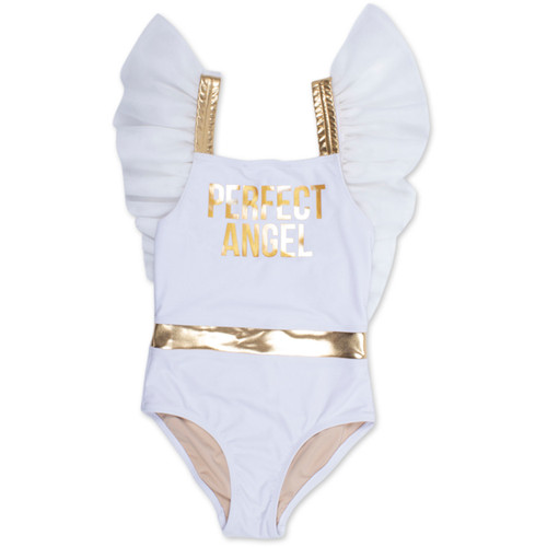Shade Critters One Piece Tulle Sleeve Girls 6m-6 Beach Angel