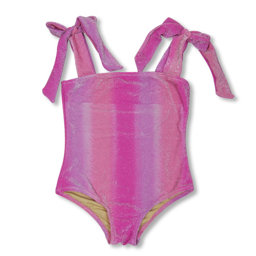 Shade Critters Pink Ombre Shimmer One Piece Swimsuit Sizes 10m-10