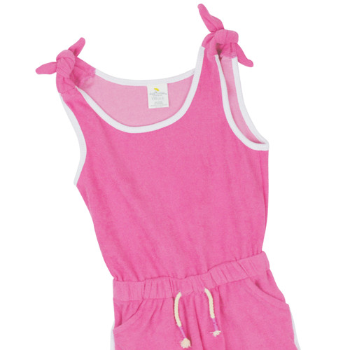 Shade Critters Pink Cute Girls Active Terry Romper