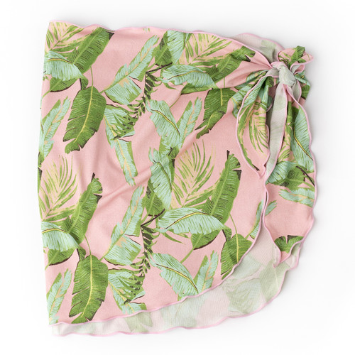 Shade Critters Cute Cabana Palms Girls Sarong 2-6