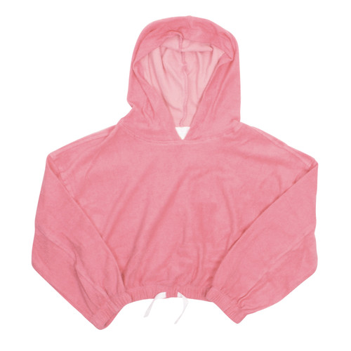 Shade Critters Coral Terry Girls Hoodie 3-12