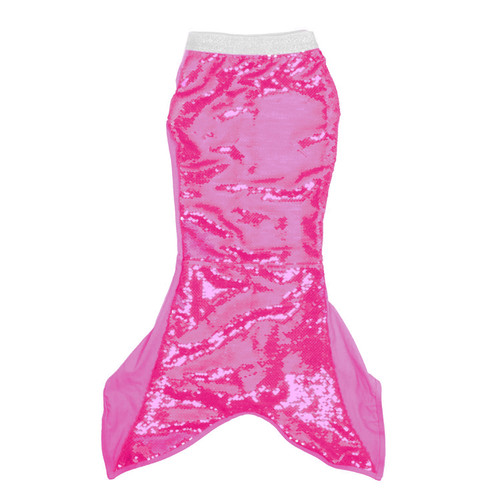 Shade Critters Swimsuit Hot Pink Girls Sequin Mermaid Tail Cover Up 3-10