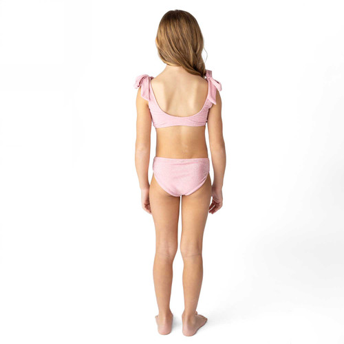 Kids Swim suit by Shade Critters Coral Girls Shimmer Flower Two Piece Swimsuit 4t-14 Kids Swim suit by Shade Critters Coral Girls Shimmer Flower Two Piece Swimsuit 4t-14