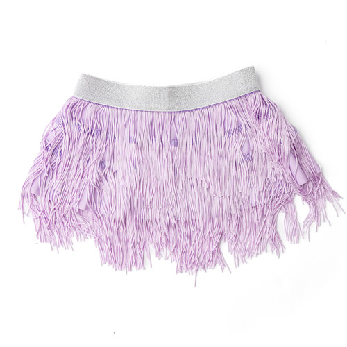 Shade Critters Purple Girls Fringe Skirt Cover Up 3t-10
