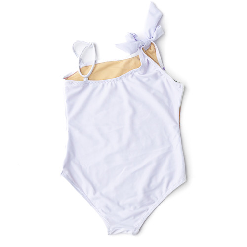 Shade Critters Summer Gardens Girls One Shoulder One Piece Swimsuit 3t-10 Shade Critters Summer Gardens Girls One Shoulder One Piece Swimsuit 3t-10