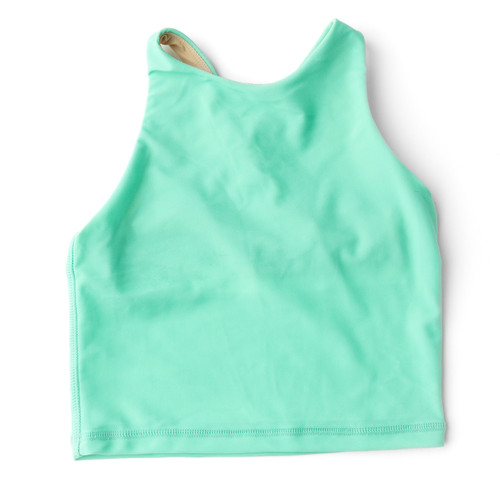 Shade Critters Green Girls  Active Tank Top 3-14
