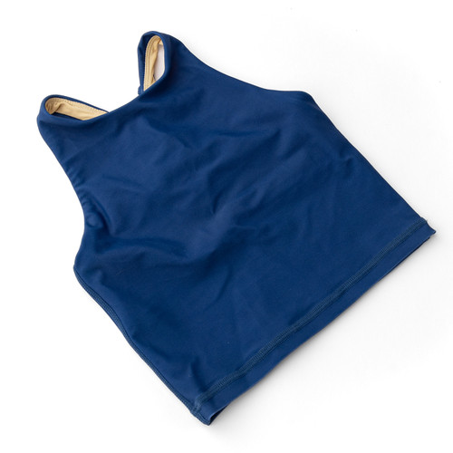 Kids Swim Brand Shade Critters Navy Girls  Active Tank Top 3-14 Kids Swim Brand Shade Critters Navy Girls  Active Tank Top 3-14