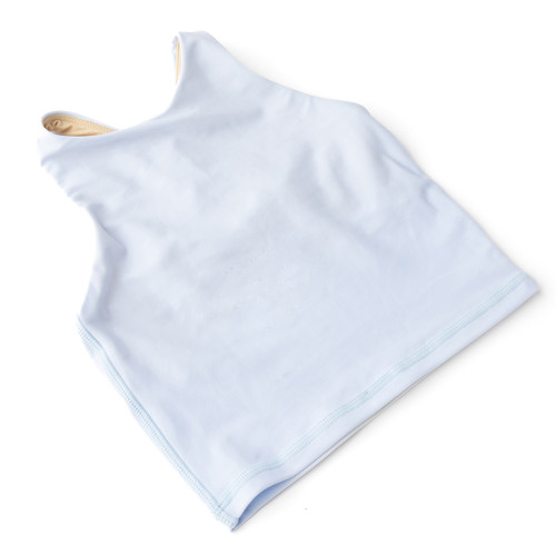 Kids Swim Brand Shade Critters Blue Girls  Active Tank Top 3-14 Kids Swim Brand Shade Critters Blue Girls  Active Tank Top 3-14