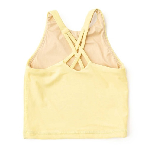 Back View: The back of the Shade Critters tank, featuring the secure crisscross straps and smooth lining.