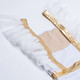 One Piece Tulle Sleeve Swimsuit in Beach Angel