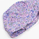 Shade Critters Sun Bucket Hat UPF50 Purple Ditsy Floral with Strap