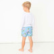 Shade Critters Surfing Dino Boys 4 way Stretch Swim Trunk