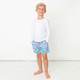 Shade Critters Surfing Dino Boys 4 way Stretch Swim Trunk