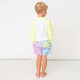 Image of Shade Critters Shark Block Water Appearing  Boys Swim Trunk