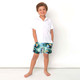 Shade Critters Toucans Boys 4 Way Stretch Swim Trunk Sizes 6m-10